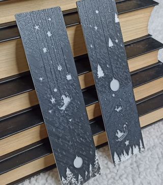 Set 2 Marcapáginas 3D "Cadena de deseos"