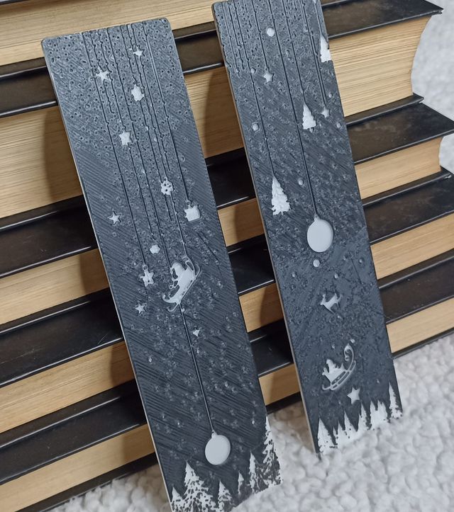 Set 2 Marcapáginas 3D "Cadena de deseos"