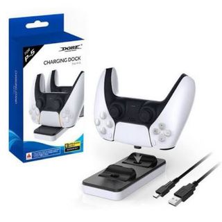 Estación Carga DOBE Duo Mandos PS5
