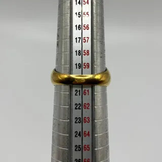 00413/4 CONJUNTO ANILLO Y PENDIENTES DE ORO DE 18K