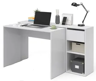 Escritorio Vícco Ben Blanco 145 cm