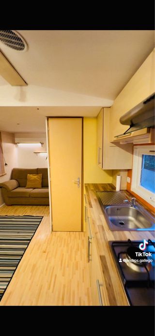 Mobile home recién reformada