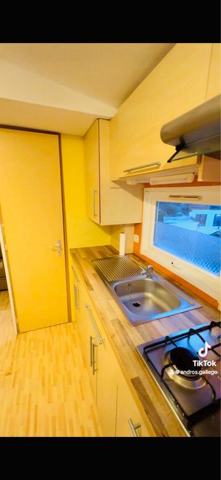 Mobile home recién reformada