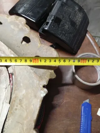 Espejo antiguo escayola dorado