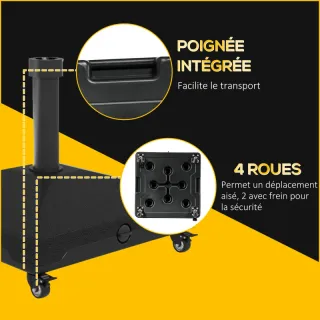 Base para sombrilla 21kg con ruedas