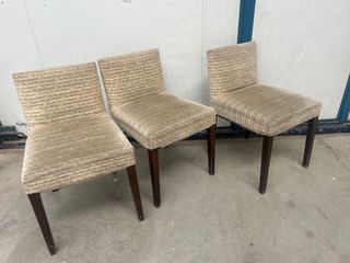 Juego de 3 sillas de comedor