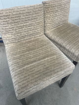 Juego de 3 sillas de comedor