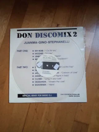 LP Don Discomix 2 (versión para dj, transparente)