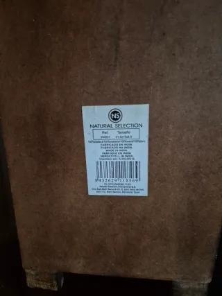 Cajonera pequeña madera cerámica decorada. Joyero.