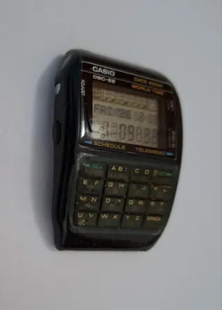 Casio DBC-62 Data Bank Reloj /JAPAN C