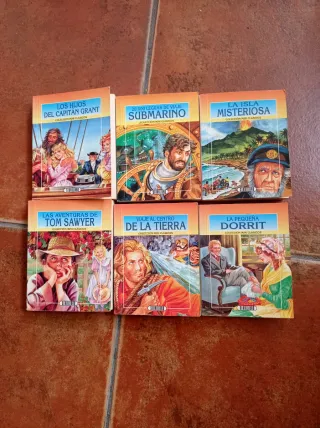 6 Libretos Clásicos Bolsillo Aventuras
