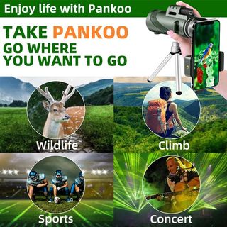 Telescopio Monocular HD 12x50 Impermeable