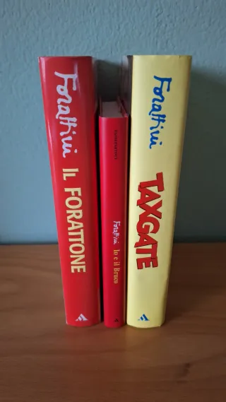 I libri di Giorgio Forattini lotto di 3