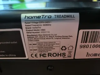 Cinta de correr y caminar HomeTro