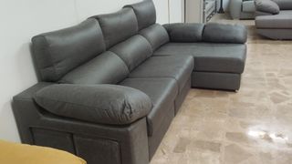 Chaiselongue extraíble AL SUELO con arcón Y 2 POUF