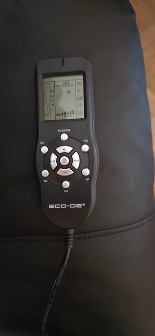 Sillón Relax Negro Piel