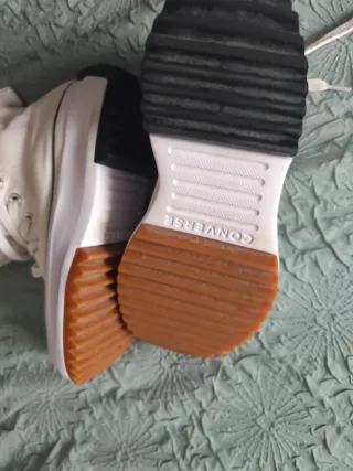 Zapatillas Converse Beige/Blanco Talla X