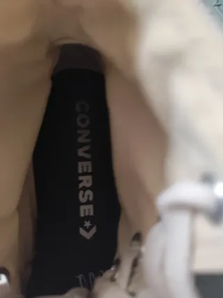 Zapatillas Converse Beige/Blanco Talla X