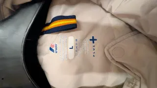 K-way trench beige tg. L (veste come  una  tg. 50)