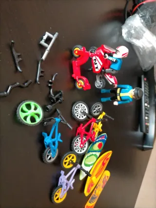 Playmobil: Bicicletas, Motos y Figuras