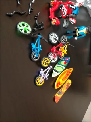 Playmobil: Bicicletas, Motos y Figuras