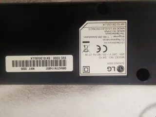 Barra de Sonido LG Negra