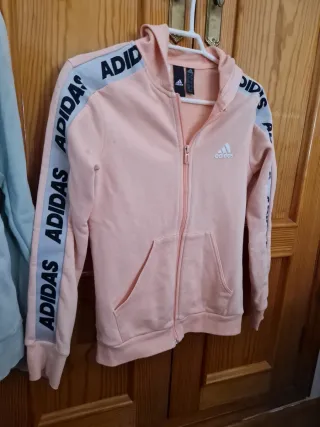 Chaqueta Adidas Pink White