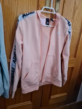 Chaqueta Adidas Pink White