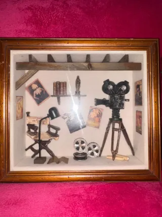Cuadro Vintage Cine Decorativo
