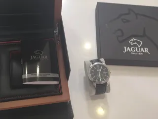 Reloj Jaguar Caballero Caja y Correa Negra