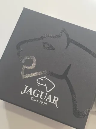 Reloj Jaguar Caballero Caja y Correa Negra