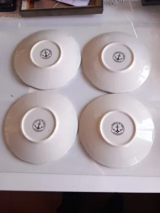 Juego de café Cartuja de Sevilla 4 servicios