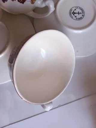 Juego de café Cartuja de Sevilla 4 servicios