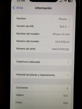 iPhone 13 mini rosa