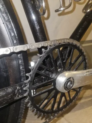 Bicicleta Gravel Kastle Acero Años 2000