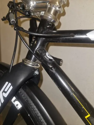 Bicicleta Gravel Kastle Acero Años 2000