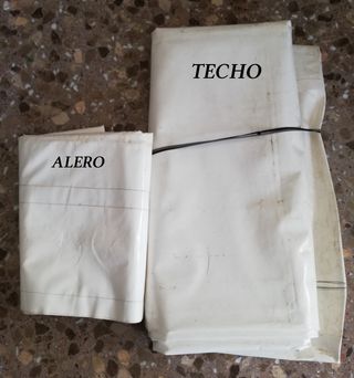 Parada de hierro para mercadillo 3x3