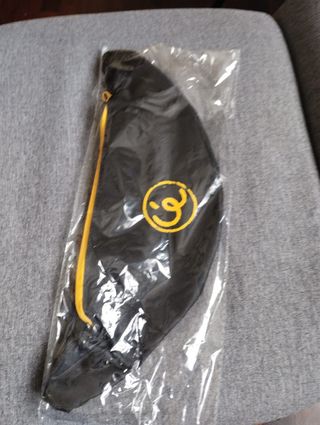 Marsupio Ceres Nero Giallo Unisex Nuovo