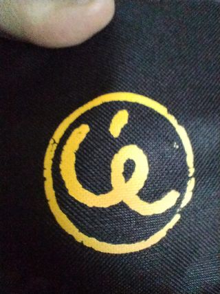 Marsupio Ceres Nero Giallo Unisex Nuovo