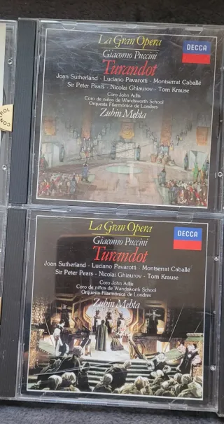 Lote 10 CDs Música Clásica y Ópera