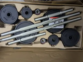 Kit Musculació 50kg Decathlon