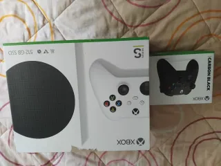 Xbox Series S + Mando Carbon Black