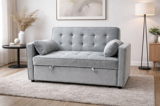 Sofá moderno con sistema cama extraíble