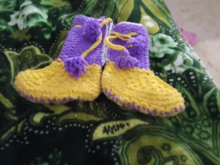 Llaveros crochet bebé