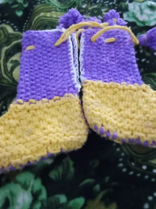 Llaveros crochet bebé