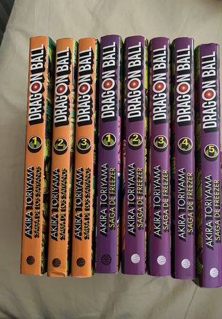 Dragon Ball saga de los saiyanos y saga de freezer