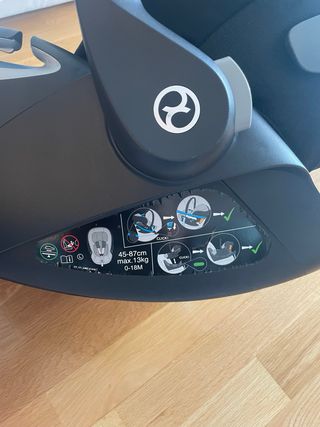 Silla coche Cybex Cloud Z i-Size Negra 0-18m 13kg