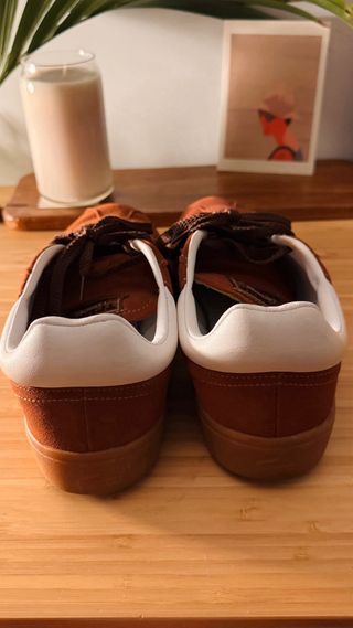 Zapatillas Lacoste Marrones/Naranjas Talla 42