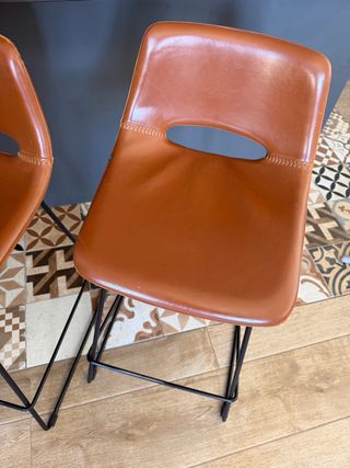 Taburetes Zahara marron 65cm