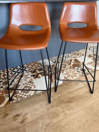 Taburetes Zahara marron 65cm